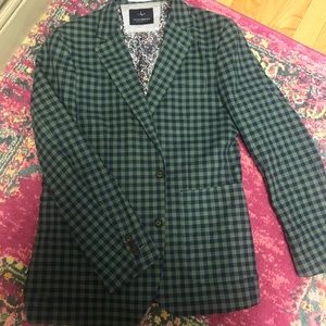 Men’s Tailorbyrd Jacket Blazer Sport Coat Green